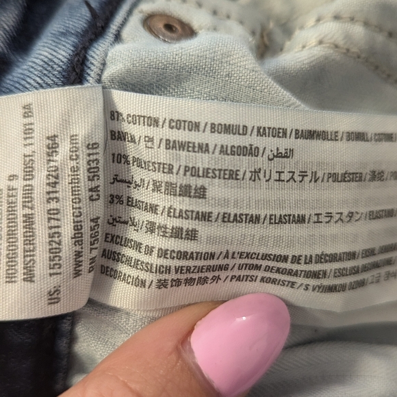 Abercrombie and Fitch Simone High Rise Super Skinny - Picture 5 of 8